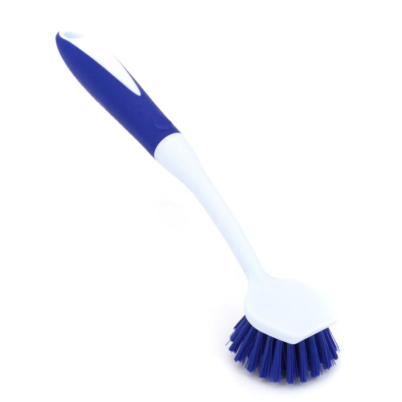 Xtra Kleen Round Kitchen Dish Brush 1 Pack 27.2 x 6.5 x 5.5cm