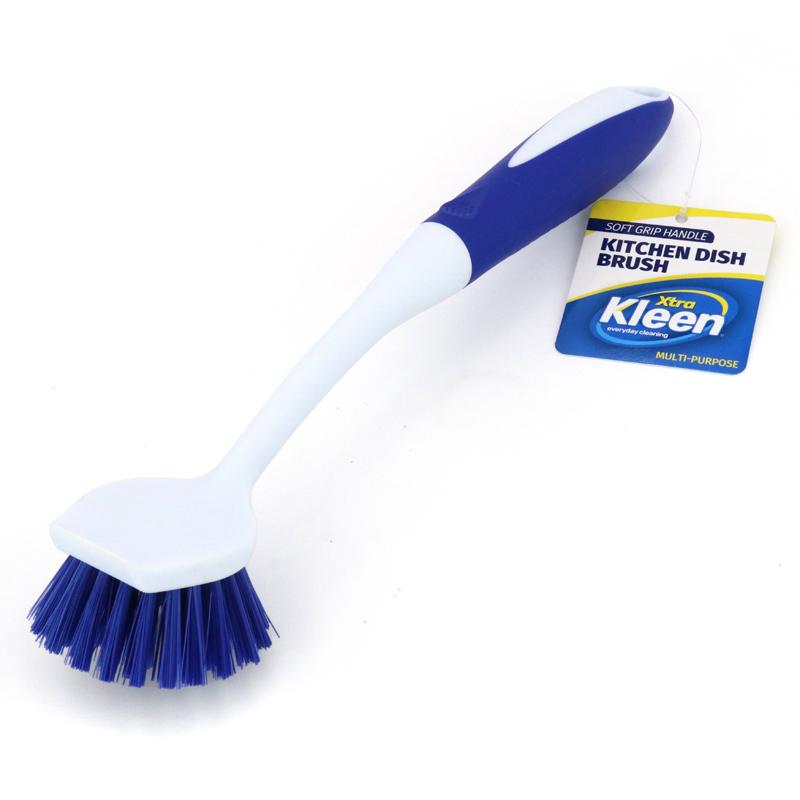 Xtra Kleen Round Kitchen Dish Brush 1 Pack 27.2 x 6.5 x 5.5cm