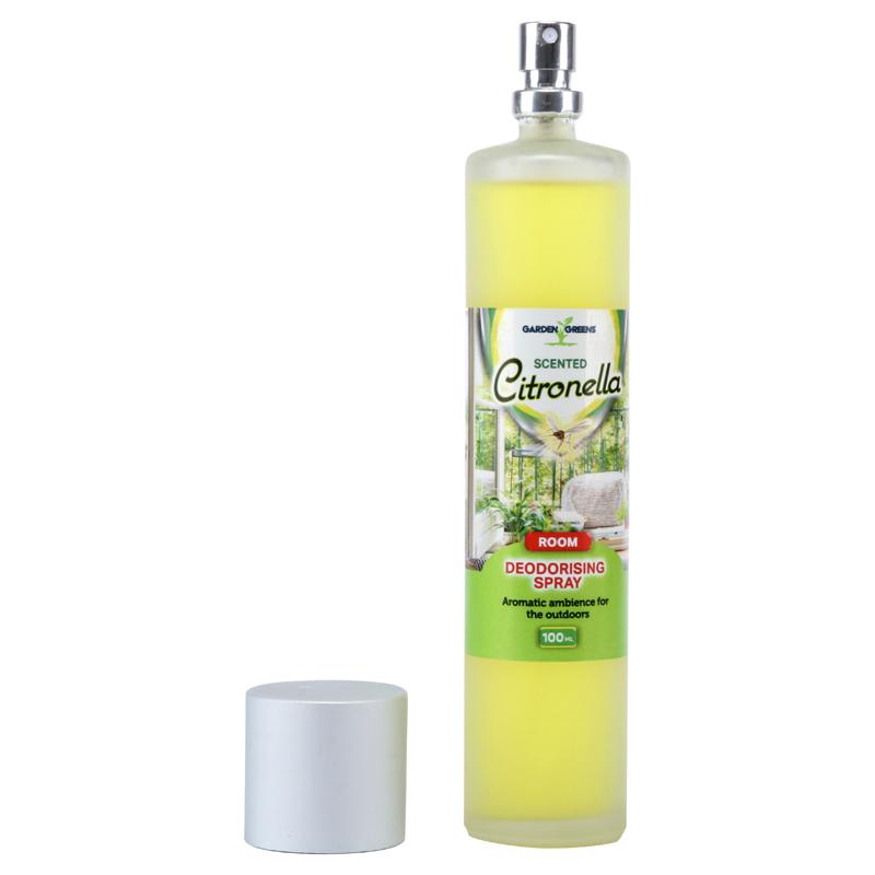 Garden Greens Scented Citronella Room Deodorising Spray 100ml