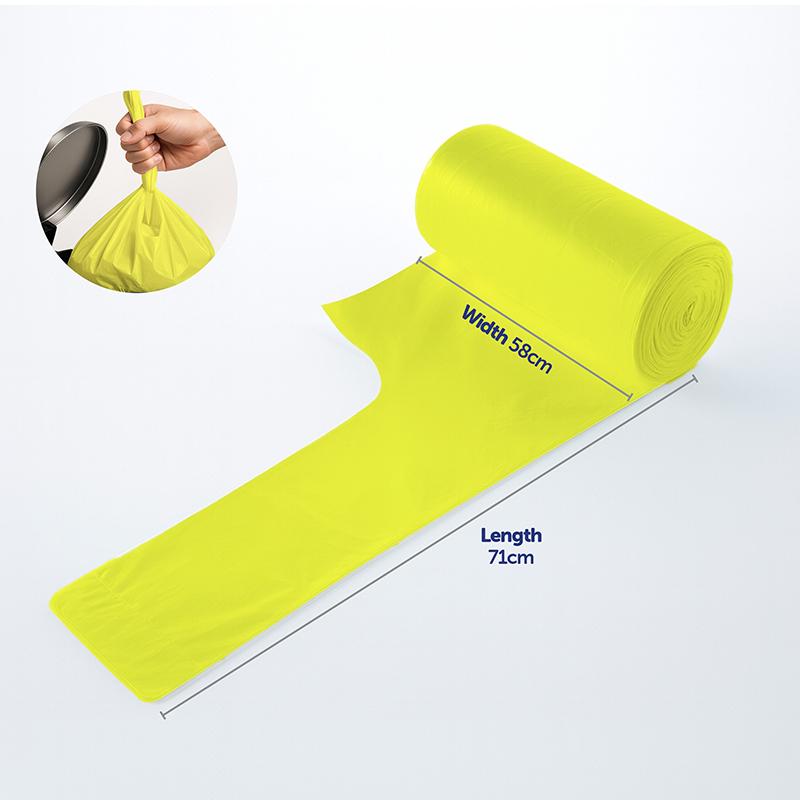 Kitchen Tidy Bags With Handles 35L 58cm x 71cm Large 30 Bags Assorted Scents