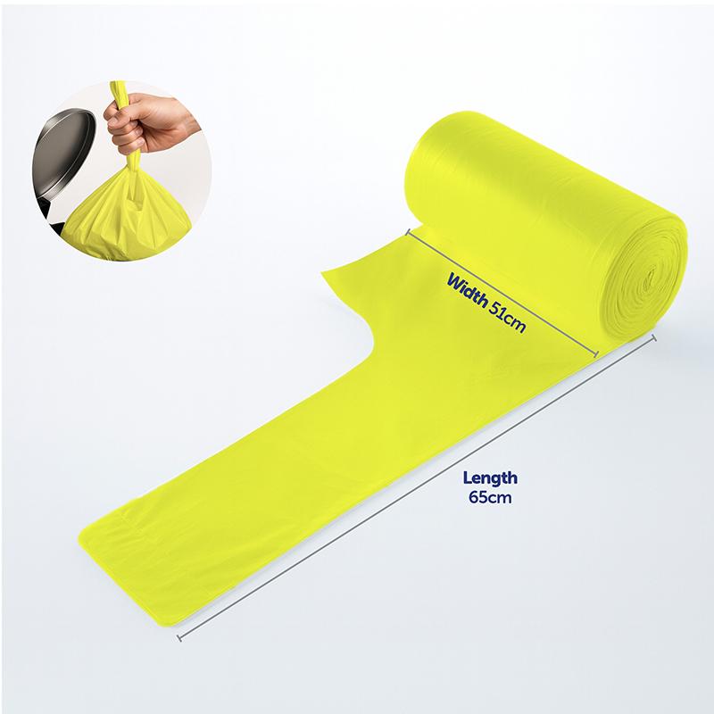 Kitchen Tidy Bags With Handles 27L 51cm x 65cm Medium 96 Bags Assorted Scents
