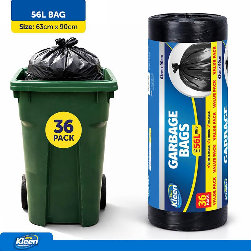 Garden & Clean Up Bags 56L 63cm x 90cm 36 Bags