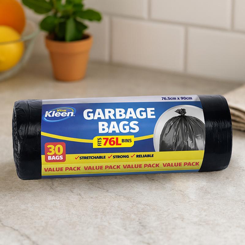 Garden & Clean Up Bags 76L 76.5cm x 90cm 30 Bags