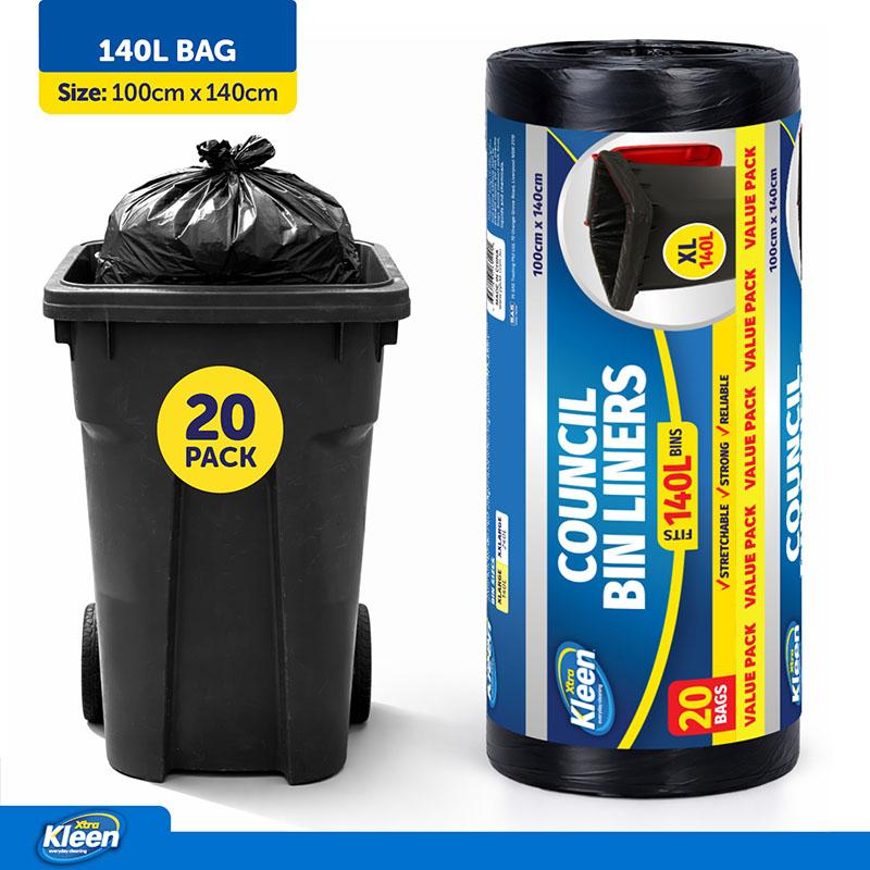 Garden & Clean Up Bags  140L 100cm x 140cm 20 Bags
