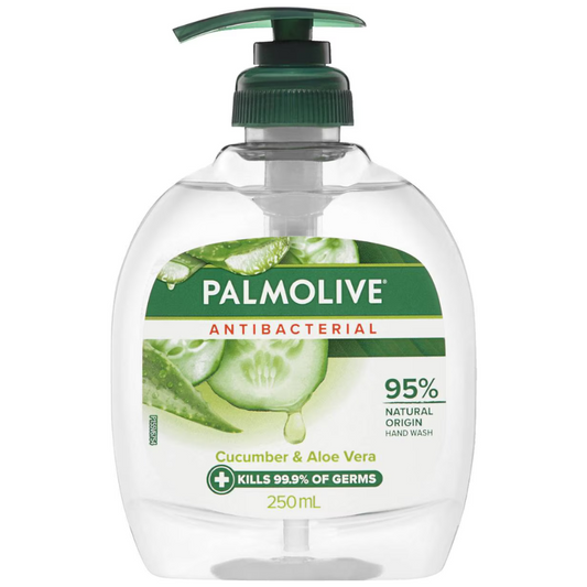 Palmolive Antibacterial Cucumber & Aloe Vera Liquid Hand Wash 250ml