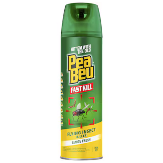 Pea Beu Fast Kill Flying Insect Killer Lemon Fresh 350g