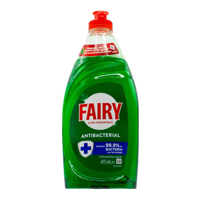 Fairy Ultra Concentrate Antibacterial Dishwashing Liquid 475ml
