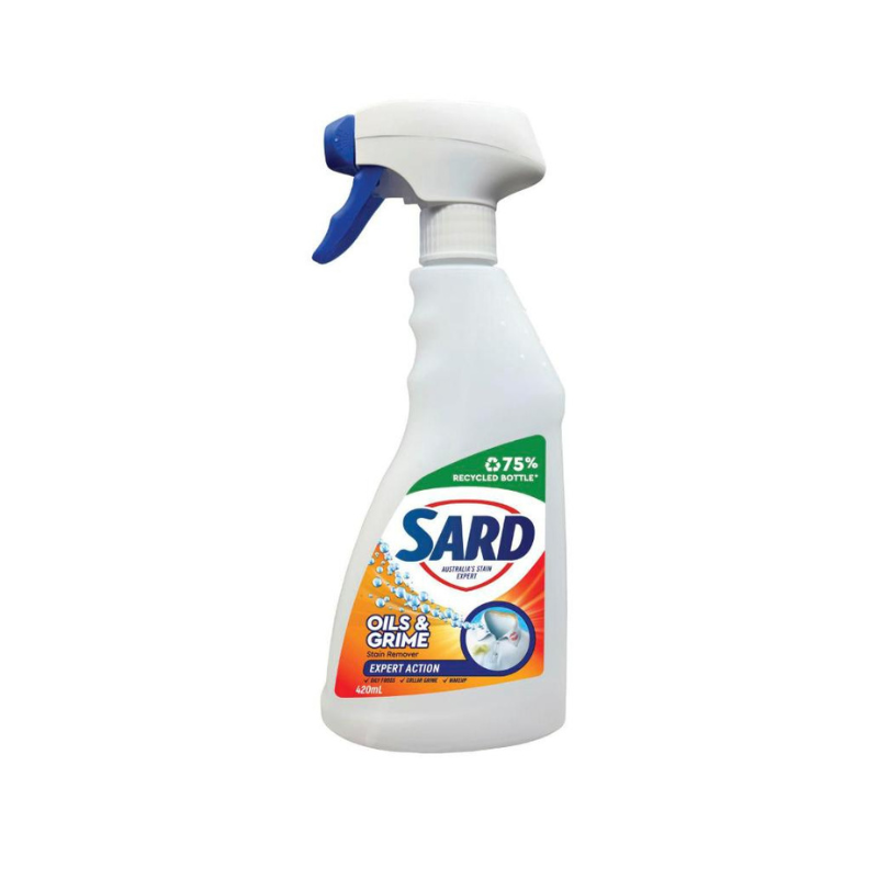Sard Oils & Grime Stain Remover Spray 420ml