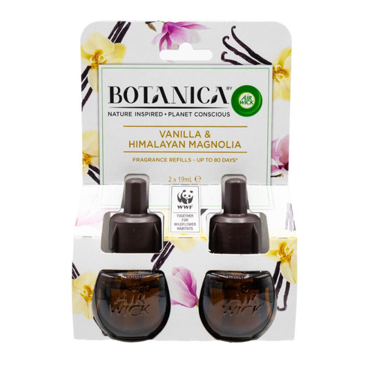 Air Wick Botanica Vanilla & Himalayan Magnolia Fragrance Refills 2 x 19ml