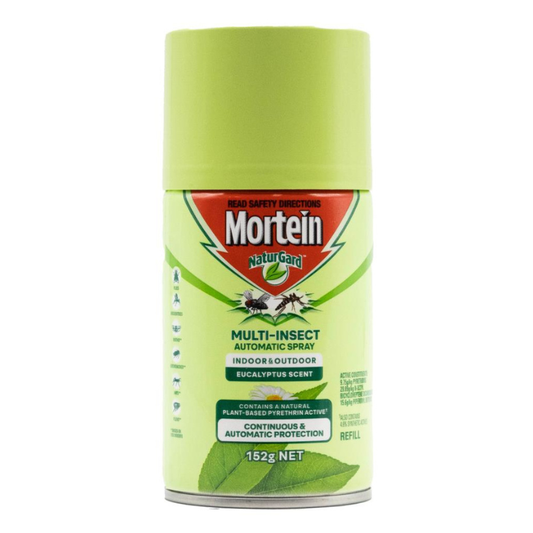 Mortein NaturGard Multi-Insect Automatic Spray Eucalyptus Scent Refill 152G