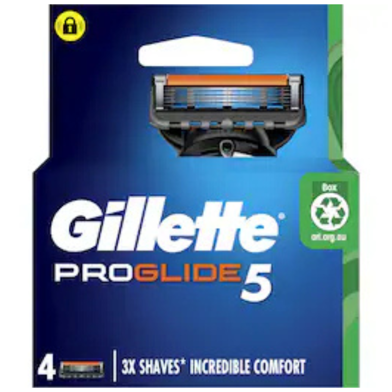 Gillette Proglide 5 Razor Blades 4 Pack