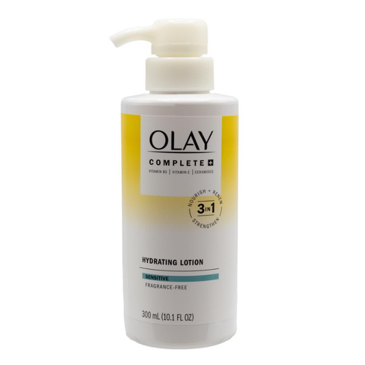 Olay Complete + Hydrating Lotion Sensitive Fragrance Free 300ml
