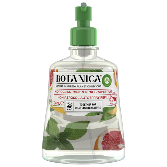 Air Wick Botanica Moroccan Mint & Pink Grapefruit Autospray Refill 224ml