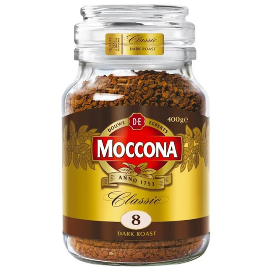 Moccona Freeze Dried Instant Coffee Classic Dark Roast 400g