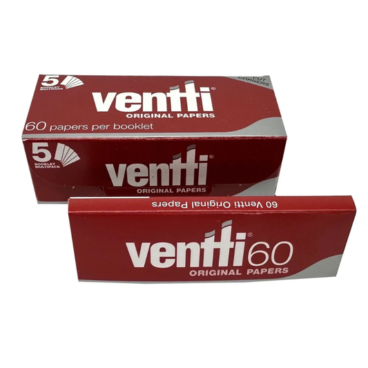 Ventti 60 Original Papers 6 x 5 Booklets Multipack = 1800 Papers