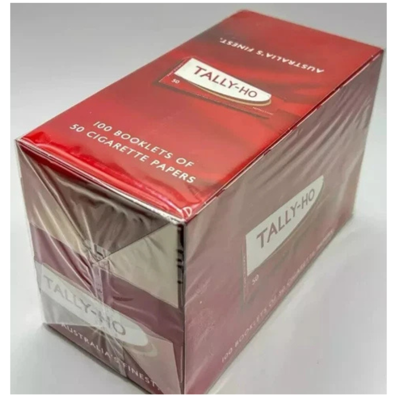 Tally-Ho 100 Booklets Of 50 Cigarette Papers = 5000 Papers