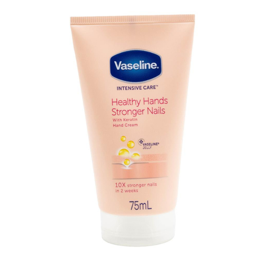 Vaseline Healthy Hands Stronger Nails With Keratin Hand Cream 75ml