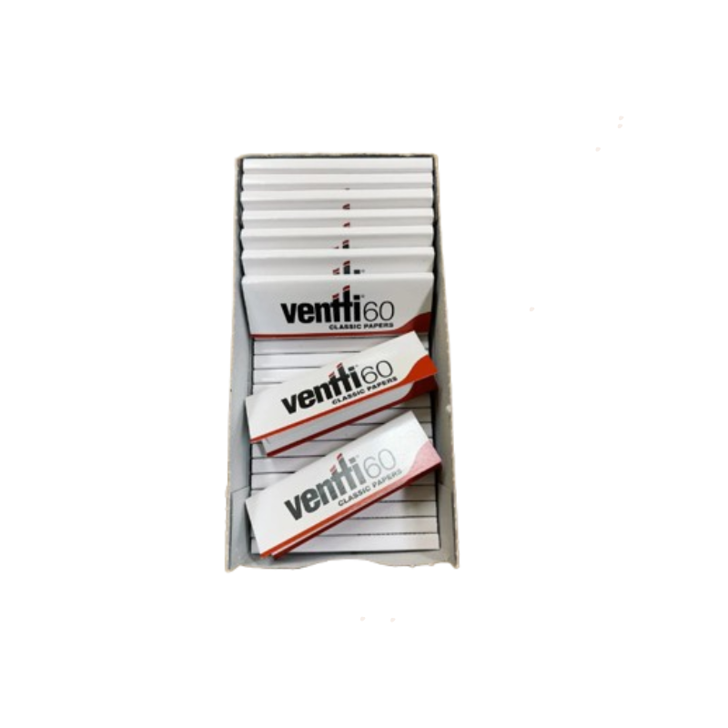 Ventti Classic Slow Burn Papers 10 x 60 =600 Papers