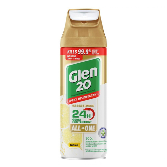 Glen 20 Spray Disinfectant 24H Germ Protection Citrus 300g