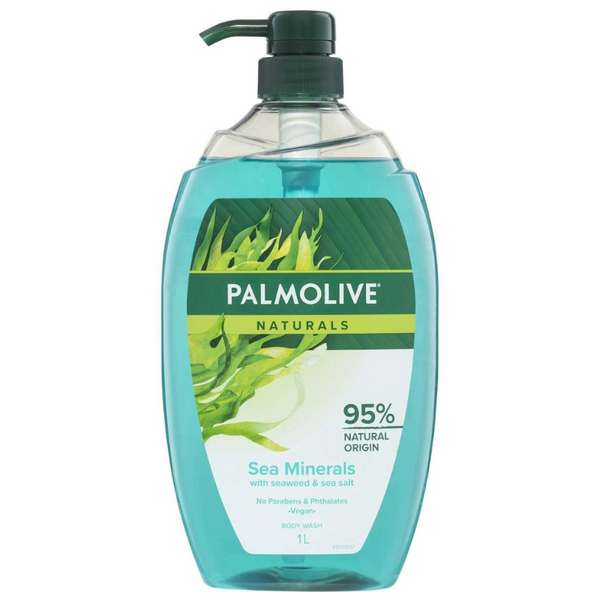 Palmolive Naturals Sea Minerals With Seaweed & Sea Salt Body Wash 1L