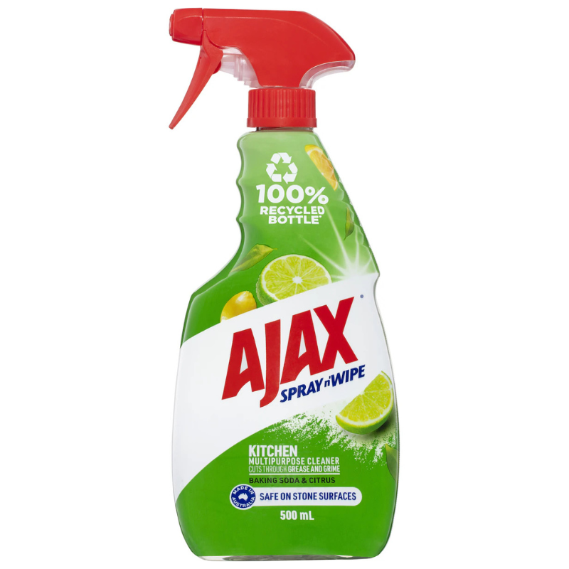 Ajax Spray N' Wipe Baking Soda & Citrus 500ml