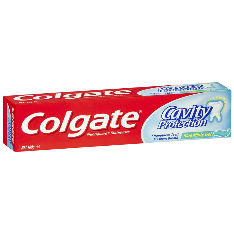 Colgate Toothpaste Blue Minty Gel 160g-Bundle Pack