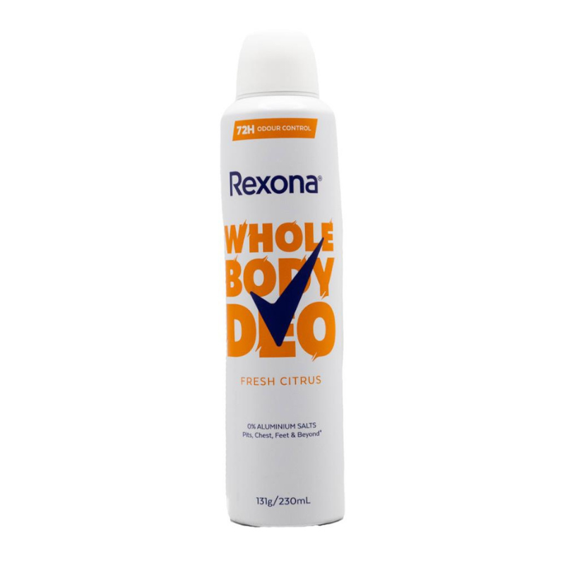 Rexona 72H Whole Body Deo Fresh Citrus 230ml