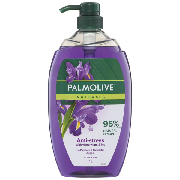 Palmolive Naturals Anti-Stress With Ylang Ylang & Iris Body Wash 1L