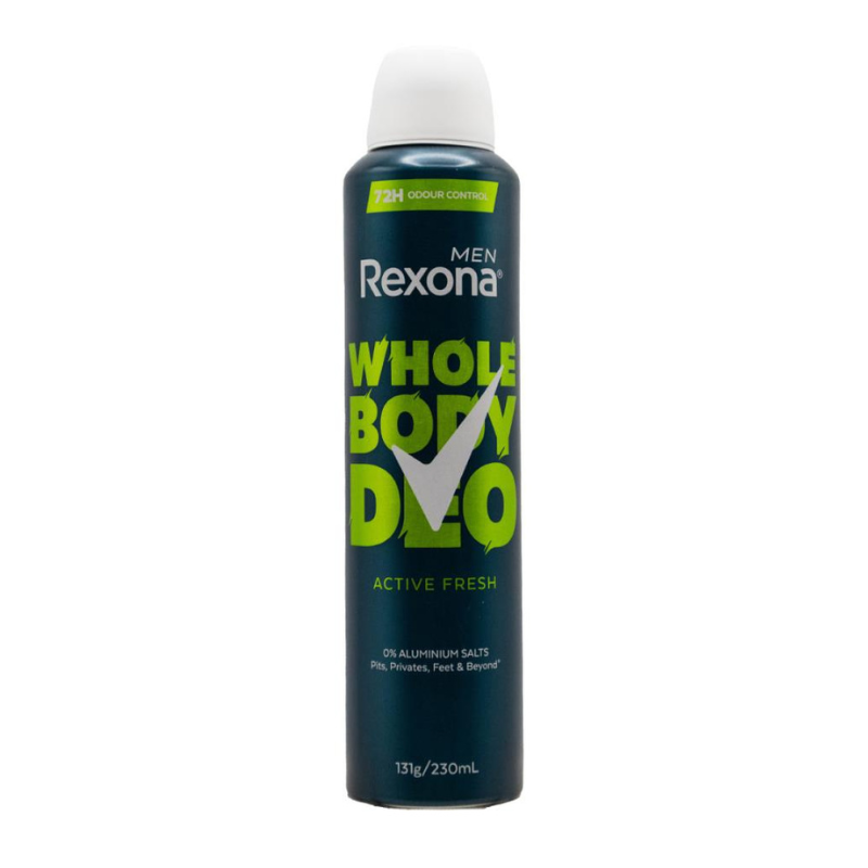 Rexona Men 72H Whole Body Deo Active Fresh 230ml
