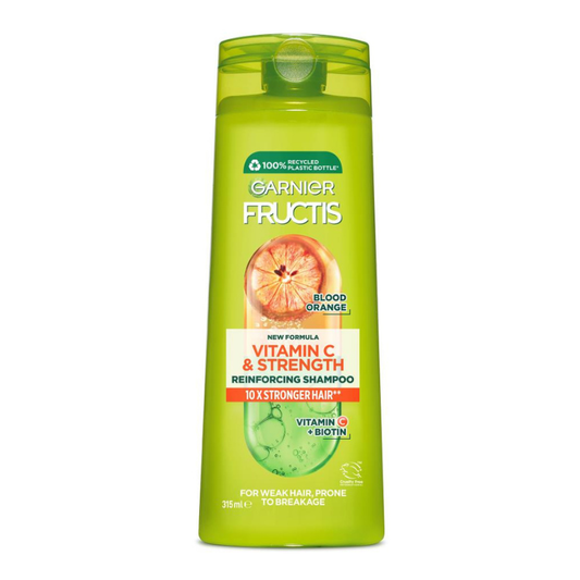 Garnier Fructis Blood Orange Vitamin C & Strength Reinforcing Shampoo 315ml