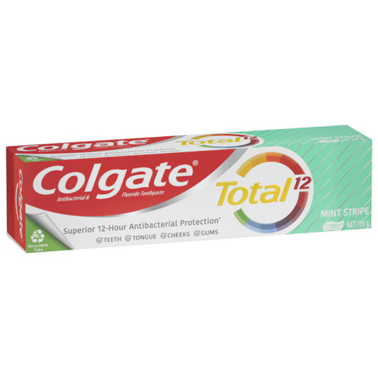 Colgate Toothpaste Total Mint Stripe 115g