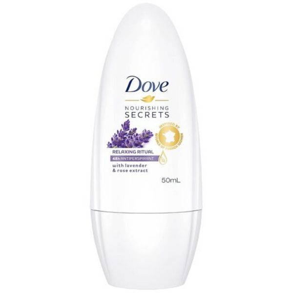 Dove Roll On With Lavender & Rose Extract 50ml