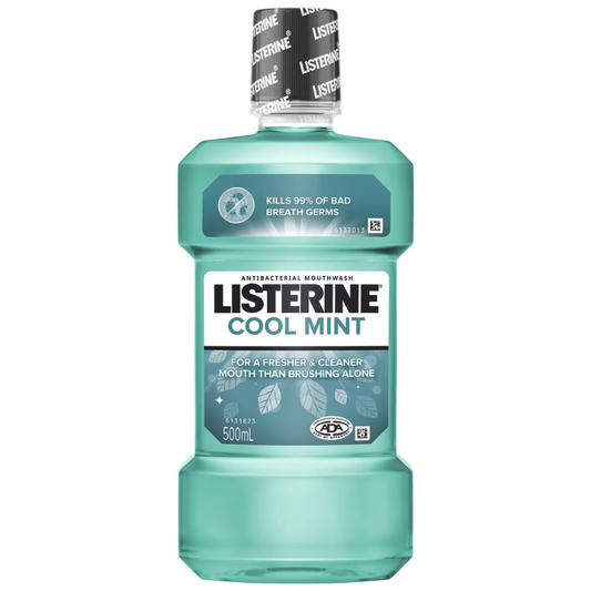 Listerine Cool Mint Antibacterial Mouthwash 500ml