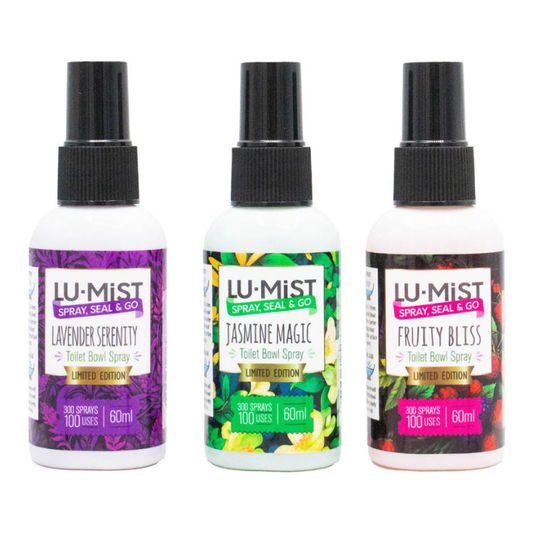 Lu-Mist Limited Edition Toilet Bowl Spray Assorted 60ml