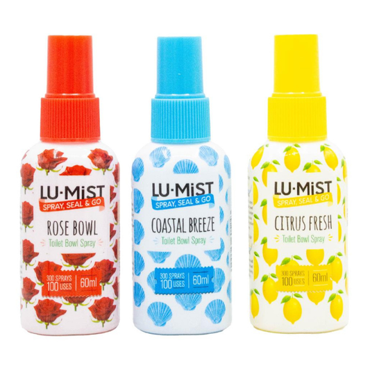Lu-Mist Toilet Bowl Spray Assorted 60ml