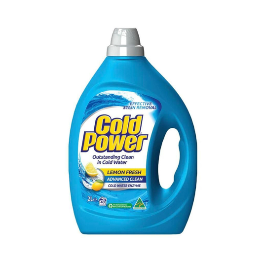 Cold Power Liquid Lemon Fresh Advanced Clean Cold Water Enzyme 2L