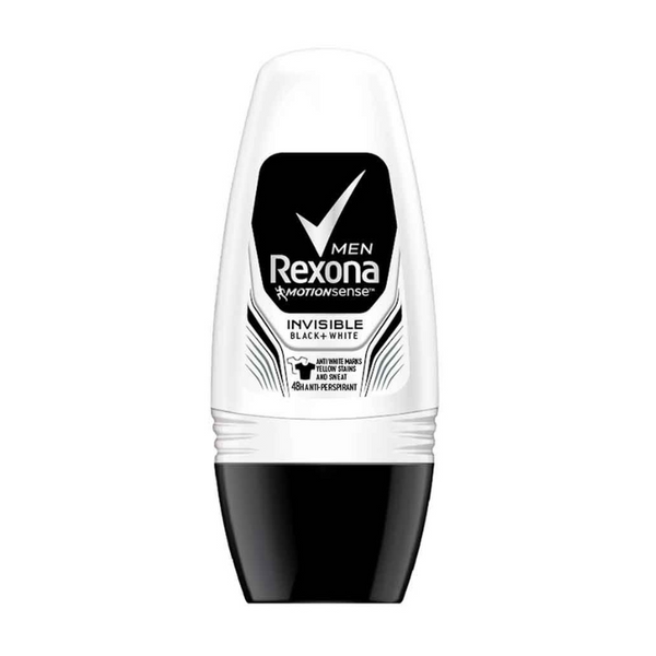 Rexona Men Roll On Invisible Dry Black + White 50ml