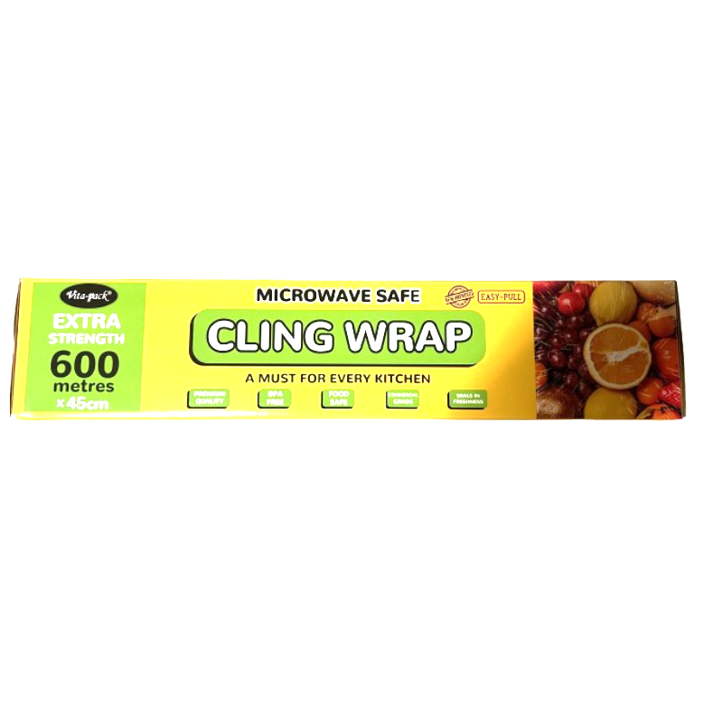 Vita Pack Cling Wrap Extra Strength 600m x 45cm