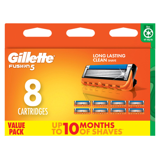 Gillette Fusion 5 Razor Blades 8 Cartridges