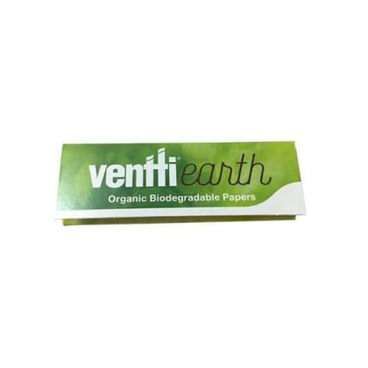 Ventti Earth Organic Biodegradable Papers 60 Papers Per Booklet X 10 Booklets = 600 Papers
