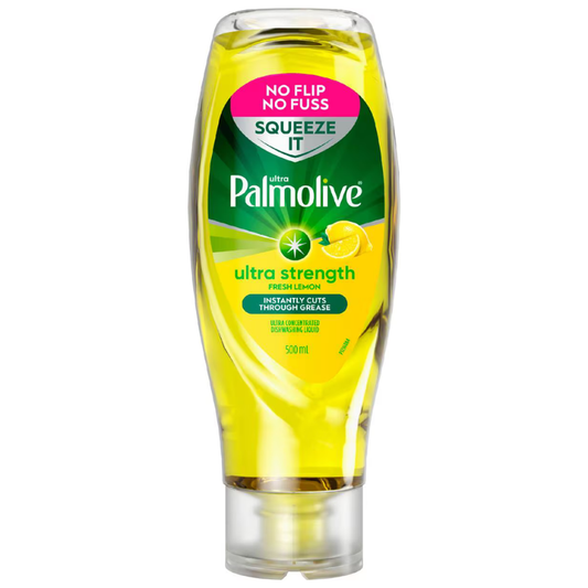Palmolive Squeeze It Ultra Strength Fresh Lemon Dishwashing Liquid 500ml