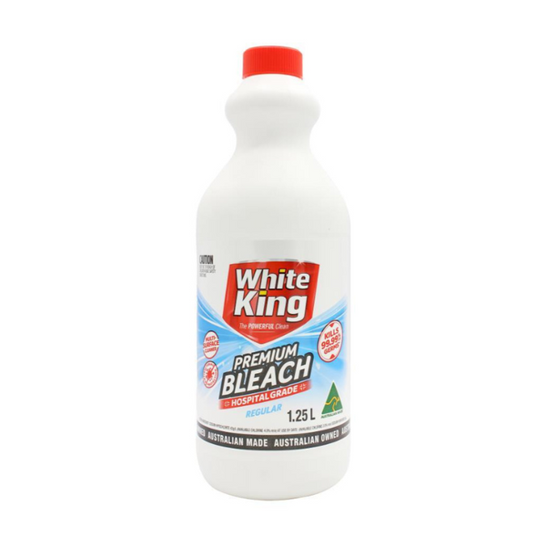 White King Premium Bleach Regular 1.25L