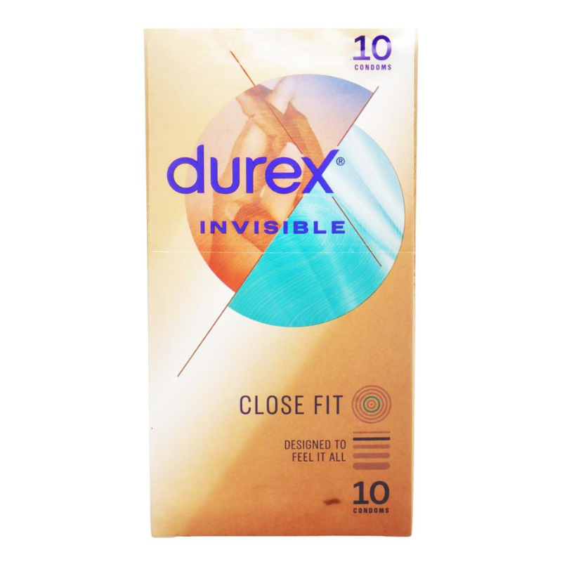 Durex Invisible Close Fit 10 Condoms
