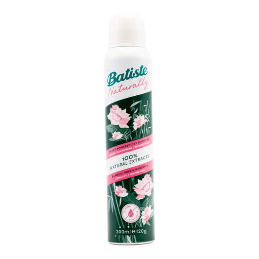 Batiste Naturally Dry Shampoo Bamboo Fibre & Gardenia 200ml