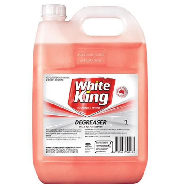 White King Degreaser Grill & Hot Plate Cleaner 5L