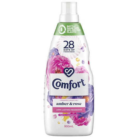 Comfort Amber & Rose Fabric Conditioner 900ml