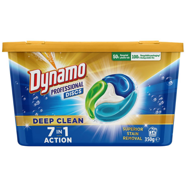 Dynamo Professional 7 In 1 Action Laundry Detergent Capsules 14 Pack