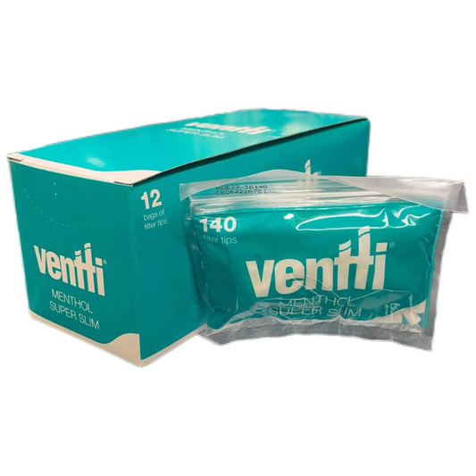 Ventti Menthol Super Slim Filters 140/12 Bags