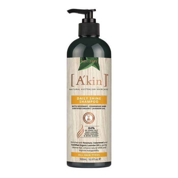 A'Kin Daily Shine Shampoo All Hair Types 500ml