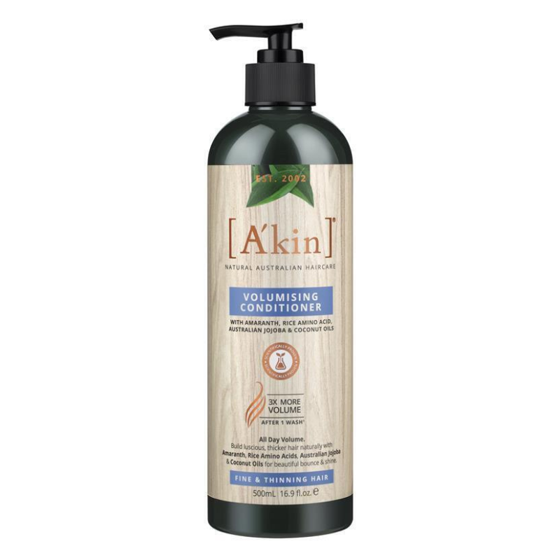 A'Kin Volumising Conditioner Fine & Thinning Hair 500ml